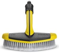Brosse de Nettoyage Haute Pression, 270 x 261 x 177 mm, Poils Doux, Bague de Protection Circulaire, Pad Caoutchouc