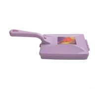 Brosse de nettoyage manuelle pour tapis, canapé, lit, table, tapisserie, poils d'animaux (violet)