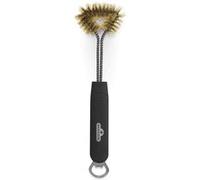 Napoleon Brosse de nettoyage pour barbecue 62012 – Laiton 3 côtés avec décapsuleur – Noir G