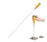 Brosse de nettoyage pour canalisation, protection des canalisations, nettoyeur de débouchon, outil d'élimination des poils de canalisation, pour canalisation, , toilettes, station, maison