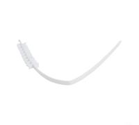 Brosse de nettoyage pour cylindre intérieur de machine à laver à tambour - Construction en polypropylène flexible et filaments en nylon dense pour un déchargement fiable des débris