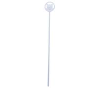 Brosse de Nettoyage pour Pailles, Manche Long, Silicone, Acier Inoxydable | Réutilisable et Facile à Nettoyer, Prise Confortable, pour Pailles et Contenants, Ensemble Présent