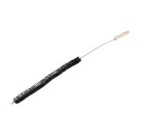 Brosse de Nettoyage pour radiateur, Brosse de Nettoyage pour Conduit de sèche-Linge, Brosse de Nettoyage pour radiateur Longue et Flexible pour Machine à Laver avec Manche en Bois, 70 cm