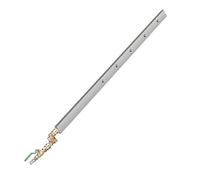 Brosse de Nettoyage pour Radiateur | Outil Réglable de Nettoyage pour Radiateur - Nettoyeur Haute Pression Portable en Acier Inoxydable 60 cm pour Caniveau, Condenseurs et Machines