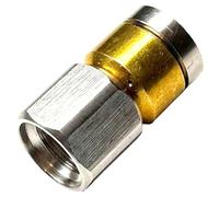 Brosse de nettoyage rotative avec filetage intérieur 1/4" pour Kärcher Kränzle WAP Alto et autres nettoyeurs haute pression pour un nettoyage très puissant dans différentes tailles de buses (060)