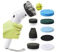 Brosse de Nettoyage sans Fil avec 6 Têtes de Brosse Remplaçables - Niveau d'étanchéité IP68 G