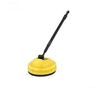 Brosse de nettoyeur haute pression pour kärcher pour série k1 à k7, accessoires en plastique d'ingénierie robuste pour terrasse et allée, tête de brosse de 20 cm, longueur de 45 cm, légère et efficace