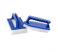 Brosse de piscine professionnelle de 45,7 cm pour piscine, mur, ligne d'eau, spa, baignoire, bateau, réservoir