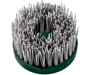 Brosse de plateau - METABO - Ø 130 mm - grain P 46 - pour acier, bois et plastiques