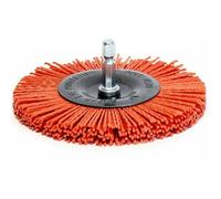 Brosse de ponçage - LARGEIGHT - 100mm - Nylon agressif - Hexagonal 14 - Multi-usage