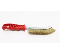 Brosse de soudure avec fil acier ondulés pour le brossage de l'acier