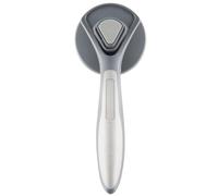Brosse de Toilettage Autonettoyante pour Chiens et Chats, Poils Courts | Acier Inoxydable à Billes Rondes, Prise Ergonomique Confortable, Usage Intérieur et Bain, Poignée Souple