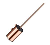 Brosse de Toilette à Poils et pour Cuvette de Toilette en Acier Inoxydable, Outil de Nettoyage Facile pour Nettoyer la Salle de Bain en Acier Inoxydable