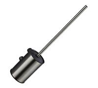 Brosse de Toilette Murale et, Brosse de Cuvette de Toilette en Acier Inoxydable pour Salle de Bains, Accessoires de Toilettes durables et Facile à Nettoyer