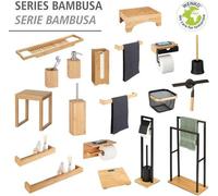 Brosse de toilettes en bambou, couleur naturelle - Accessoires de salle de bains