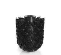 Blomus – Brosse WC de rechange pour Nexio, Menoto, Areo, Sono, Modo – Plastique Noire 11×7,5 cm