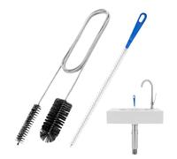 Brosse de vidange d'évier | 2 pièces Flexible pour Tube de vidange | Outil de Drainage de plomberie pour Douche, suceur Plat, Cuisine, Salle de Bain, égout, réfrigérateur, Conduit