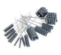 Brosse D'ébavurage À Bille Abrasive 1 Pièce | Tête de meulage, brosse de polissage de tuyaux, brosse de tube(25mm)