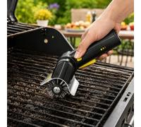 Brosse Électrique pour Barbecue pour Campingaz Attitude 2go CV Grey, Brosse de Nettoyage sans Fil Rechargeable avec LED et Tête Roulante Remplaçable