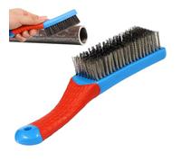 Brosse en acier inoxydable, brosse métallique en acier inoxydable | Détachant de rouille, brosse métallique pour rouille, peinture, acier inoxydable, brique, saleté, pierre