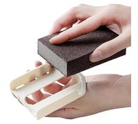 Brosse en éponge de carborundum, éponge nano émeri - Éponges au | Carborundum Scrubber pour casseroles en pierre, outil de nettoyage de cuisine pour diverses casseroles et poêles