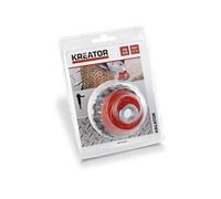 brosse en fil d'acier torsade 75 mm pour meuleu.