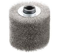 Brosse en fil métallique flexible en acier inoxydable BW-INOX D100/85 pour machine à brosser 465151 Eiche
