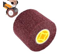 Brosse en nylon, meule abrasive de 60 grains, brosse à polir, rouleau à polir, brosse à rouleaux, douilles abrasives pour meuleuse, machine à polir, brosse à polir satinée, accessoires de meule pour