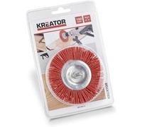 Brosse en nylon universelle - KREATOR - KRT150112 - Pour ponçage délicat Orange G