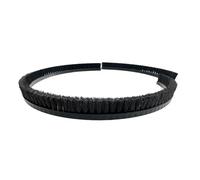 Brosse en plastique de 225 mm pour ponceuse murale électrique, installation rapide, polisseuse haute efficacité