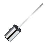 Brosse et de Cuvette de Toilette à, Brosse de Toilette en Acier Inoxydable, Poils Souples, Outil de Nettoyage de Toilettes, Installation Facile, Nettoyeur de Cuvette