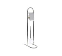 Tendance - Brosse et derouleur Papier WC Acier Inoxydable Promo - Chrome
