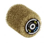 Brosse fibre laitonnée pour rénovateur Rex 80 - 80x100 mm FARTOOLS