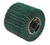 Brosse fibre synthétique G240 et lamelles G120 FAR TOOLS Ø 120 mm L 100 mm - 110863