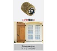 Brosse fils laitonnés souples FARTOOLS REX80/ONE80 Diamètre 80 MM, Epaisseur 100 MM,