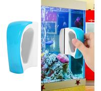 Brosse magnétique pour aquarium, nettoyeur de vitres, grattoir à poussière, outil de nettoyage pour aquarium, 150 x 73 x 100 mm