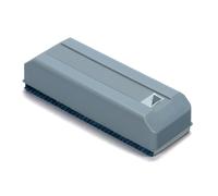 Brosse magnétique pour tableaux blancs, coque en PVC, coloris gris