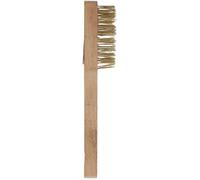 Brosse main bougie bois laiton 180x40 Norton
