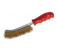 Brosse métallique convexe - manche plastique TALIAPLAST