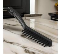 Brosse métallique en acier et laiton pour mini brosse métallique pour enlever la peinture et la saleté sur les composants métalliques du moteur, garnitures et aérations en plastique (nylon)