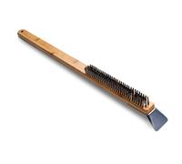 Brosse Metallique et racloir 2 en 1 pour Four a Pizza Ooni: Brosse de Nettoyage pour Pierre a Pizza et Grille Barbecue