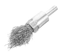 Brosse Métallique Manuelle Pagode en Acier Inoxydable Argenté 3, 34x2, 36x2 | Nettoyage Approfondi, Poignée Intégrée, de Casse du Fil, Préparation de Surface