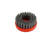 Brosse métallique pour filetage M14, disque circulaire en carbure de silicium en nylon pour polissage de pierre, granit, béton (grain 120)