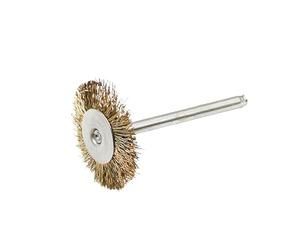 Brosse Metallique Pour Perceuse Brosse métallique, foret, polissage, meule, acier, laiton, Mini outil rotatif for outils à main Dremel(T-type copper)