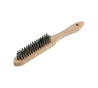 Brosse metallique universelle 4 rangs acier Binzel