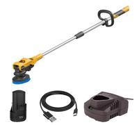 Brosse motorisée télescopique sans fil - Twin Brush Fixxpack - vendue sans batterie ni chargeur