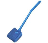 Brosse Nettoyage Aquarium Éponge Double Face Avec Manche Long Grattoir Anti-Algues Pour Vitre Verre Eau Douce/Salée Bleu