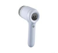 Brosse Nettoyage Électrique ABS Étanche IPX7 Rechargeable(White Gray 5 Brush Heads)