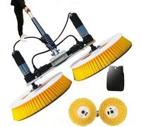 Brosse Nettoyage Panneaux Solaires, Poteau Télescopique 5 À 11 Pieds