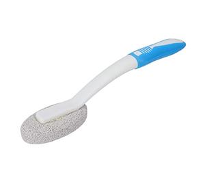 Brosse Nettoyage Pierre Ponce, Poignée WC Salle Bain Toilette éliminant Tache Eau Ponce Dissolvant Cuvette Anneaux Dure Suspendu Portative Longue Décontamination Forte Cuisine Grill Bowel Ergonomique